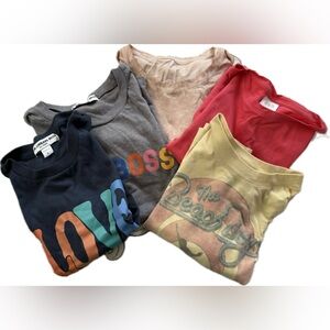 Lot of kids Graphic T-Shirts (including 1 lululemon)